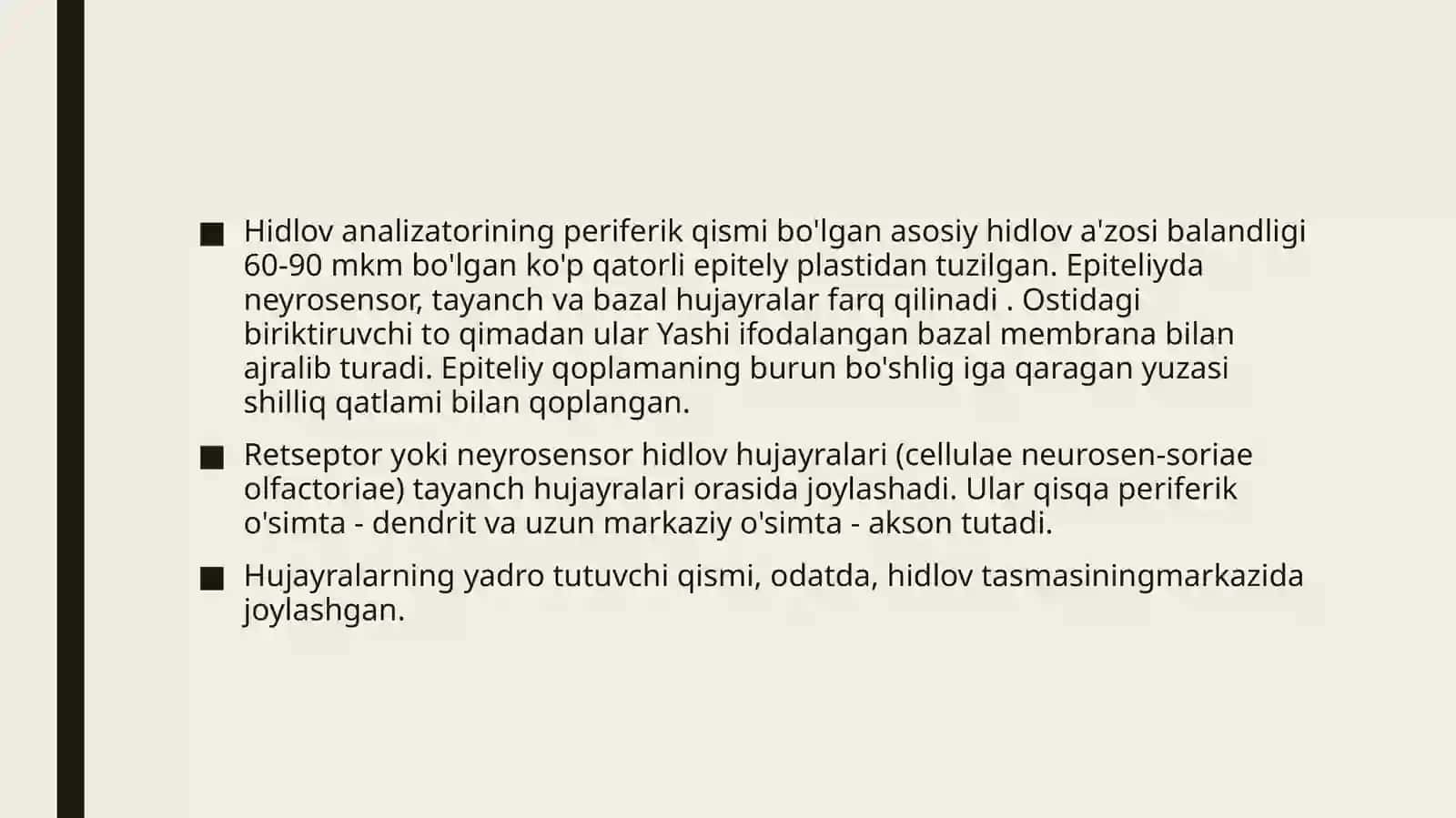 Sezgi a'zolari 4