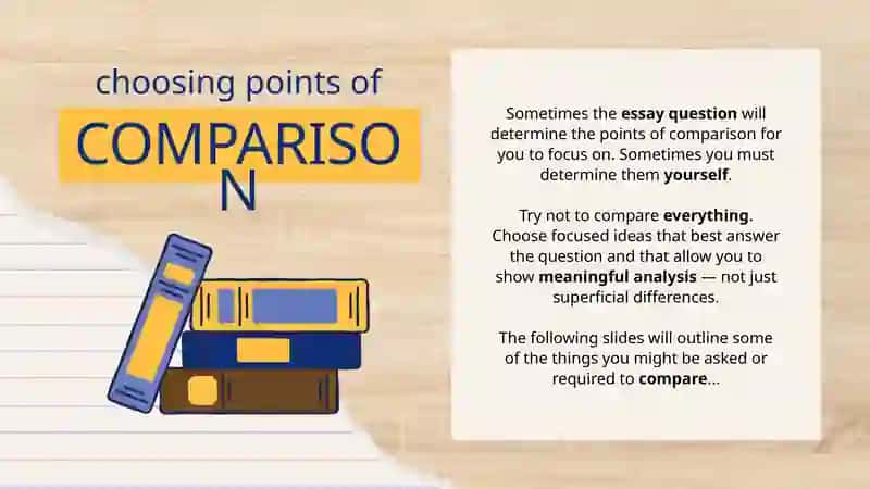 Comparative essay structure 4