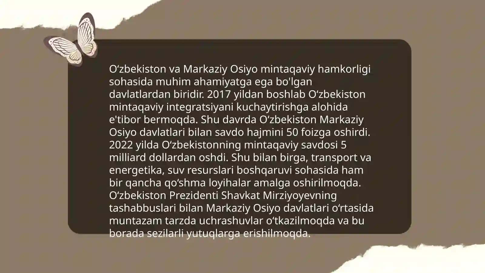 O‘zbekiston va jahon hamjamiyati 4