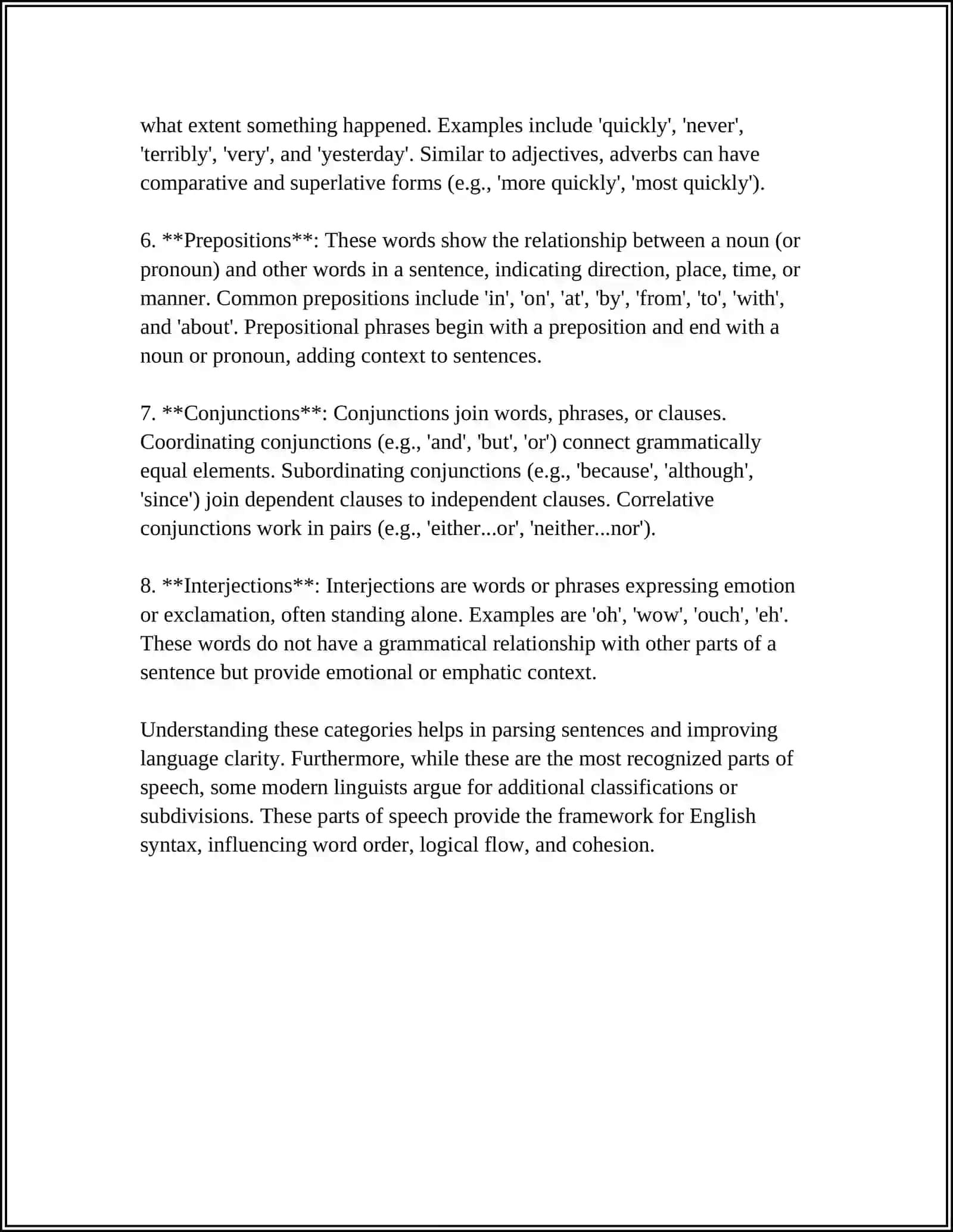 INTRODUCTION TO THE COURSE PRACTICAL GRAMMAR 4