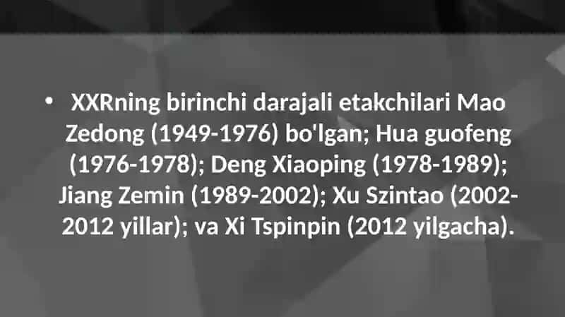 XitoyXalqRespublikasiningtashkiletilishi 4