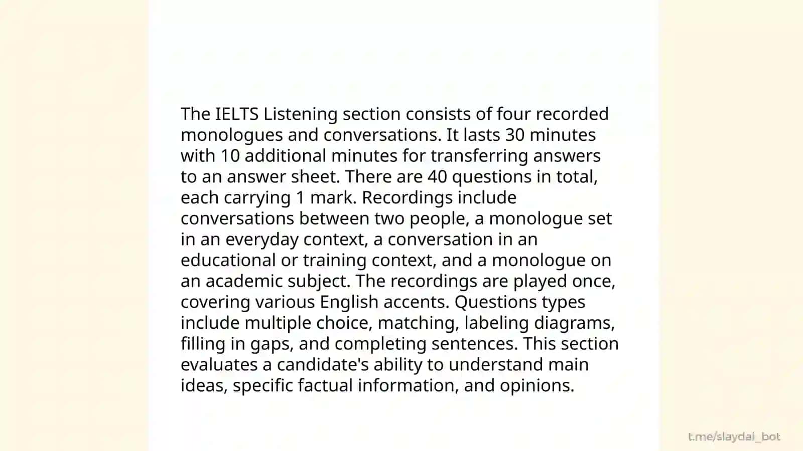 IELTS Skills Development Presentation 4