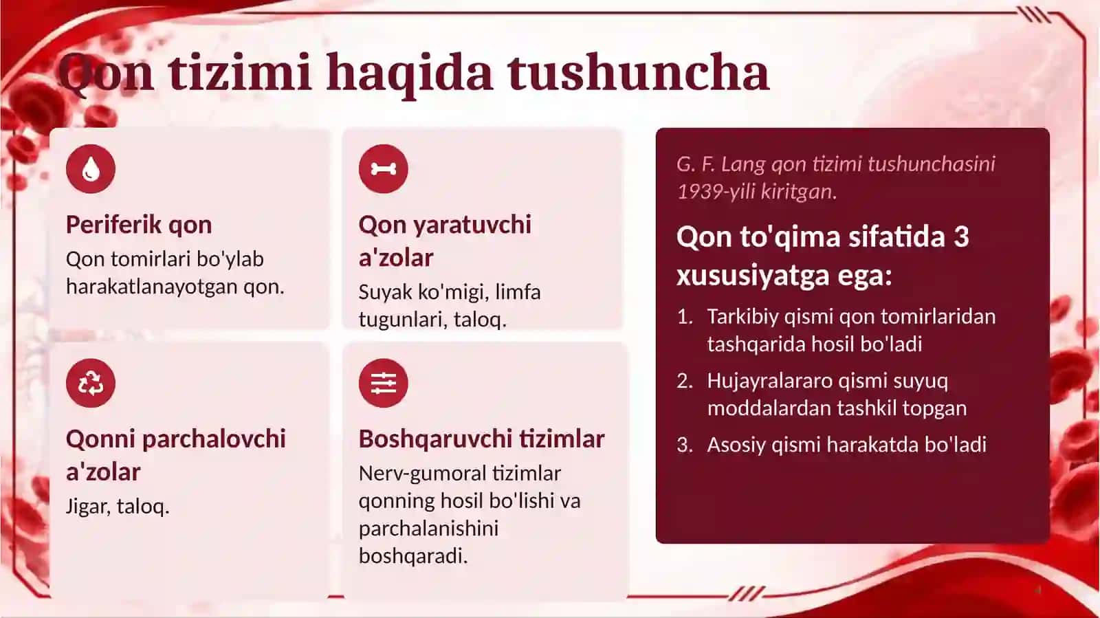 Qon va ichki muhit 4