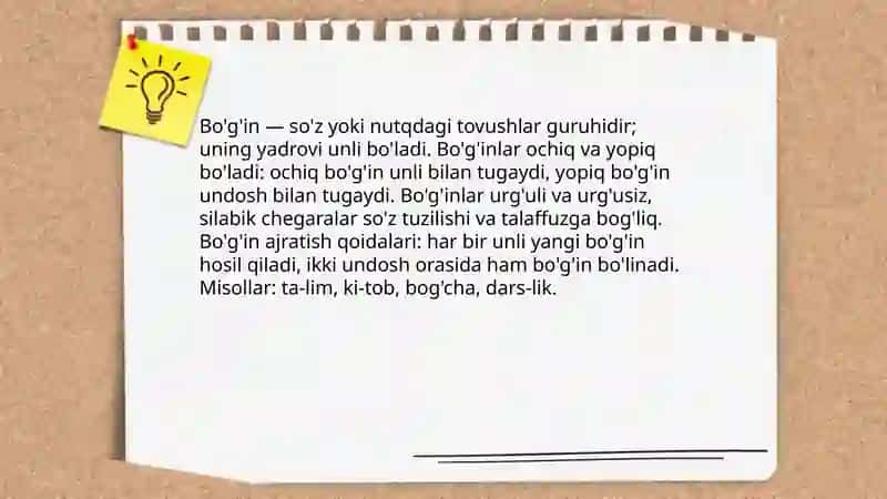 Til birliklari va nutq birliklari 4