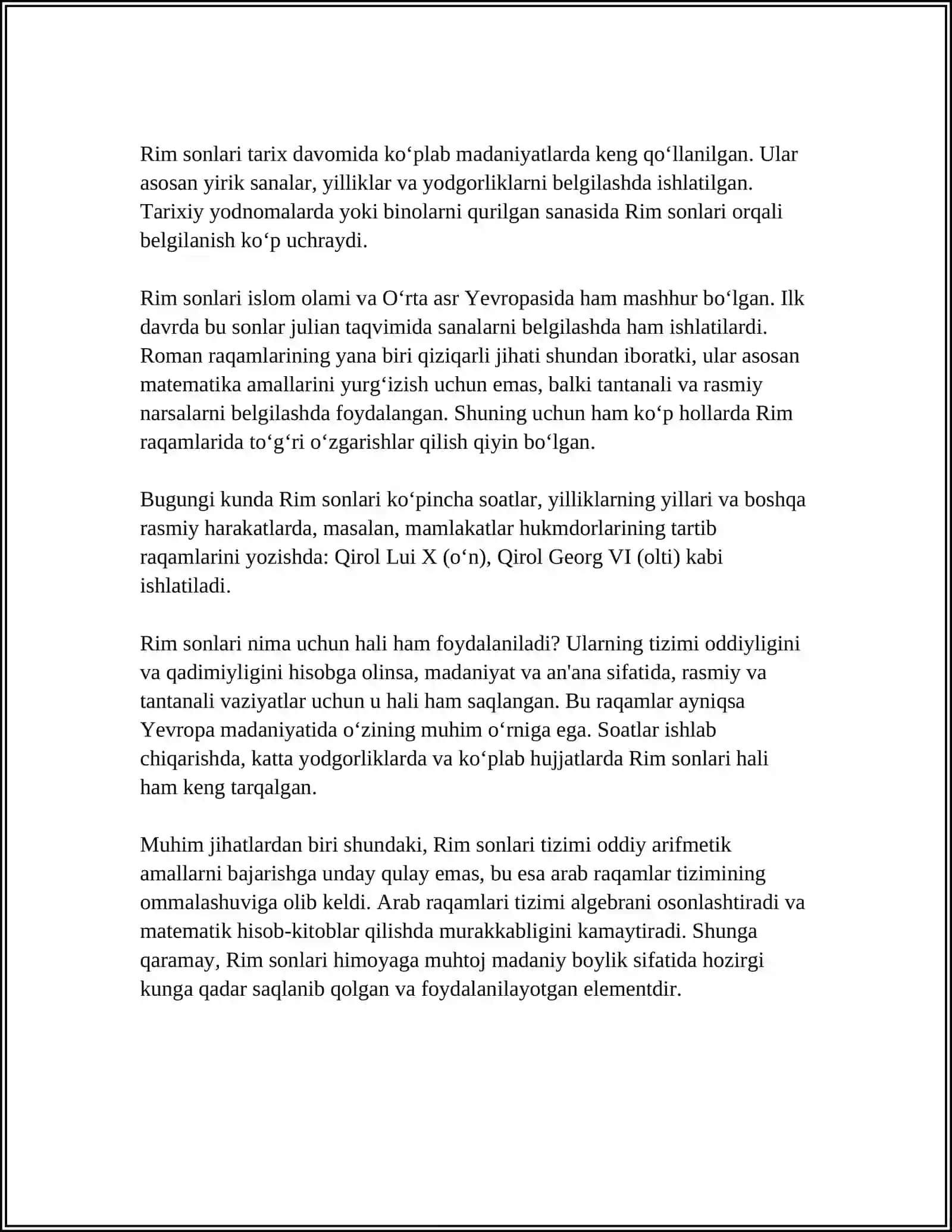 RIM SONLARI 4
