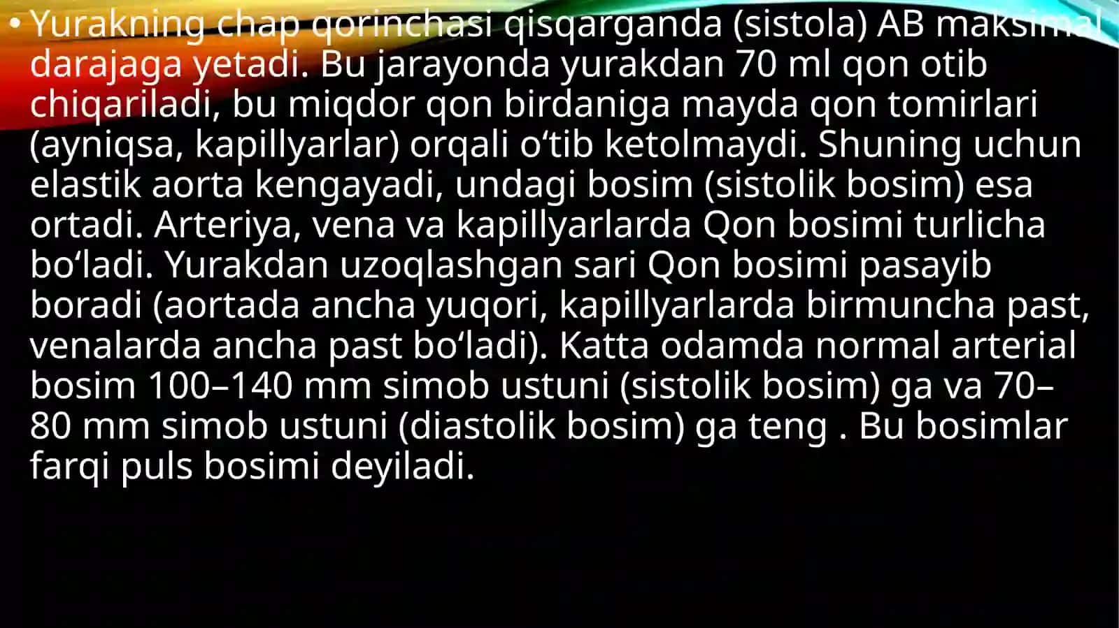 Yurak qon tomirlari 4