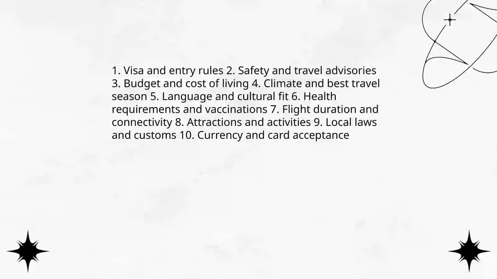 Plan for Traveling Abroad 4
