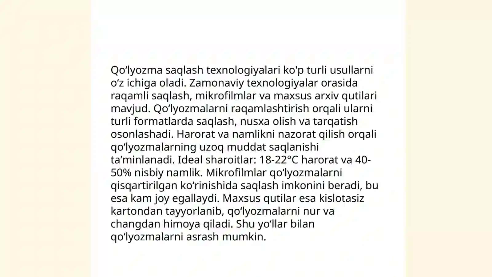 Sharq qoʻlyozmalarining tarixi 4