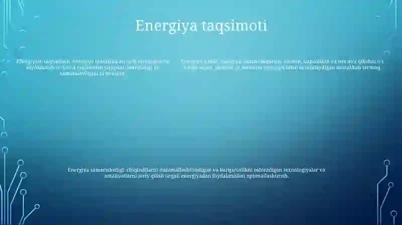 Energy System 4