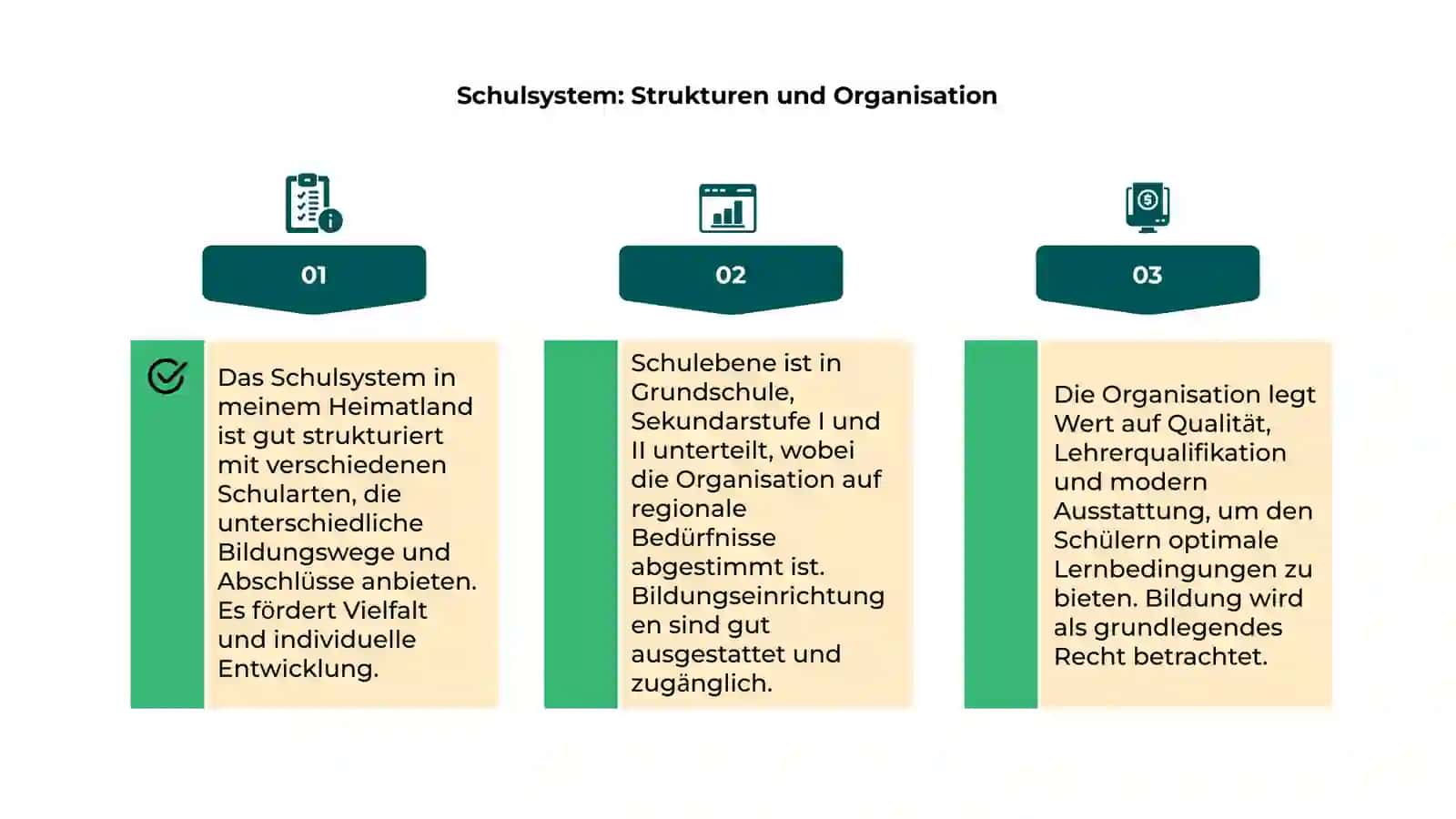 Bildungssystem in meinem Heimatland 4