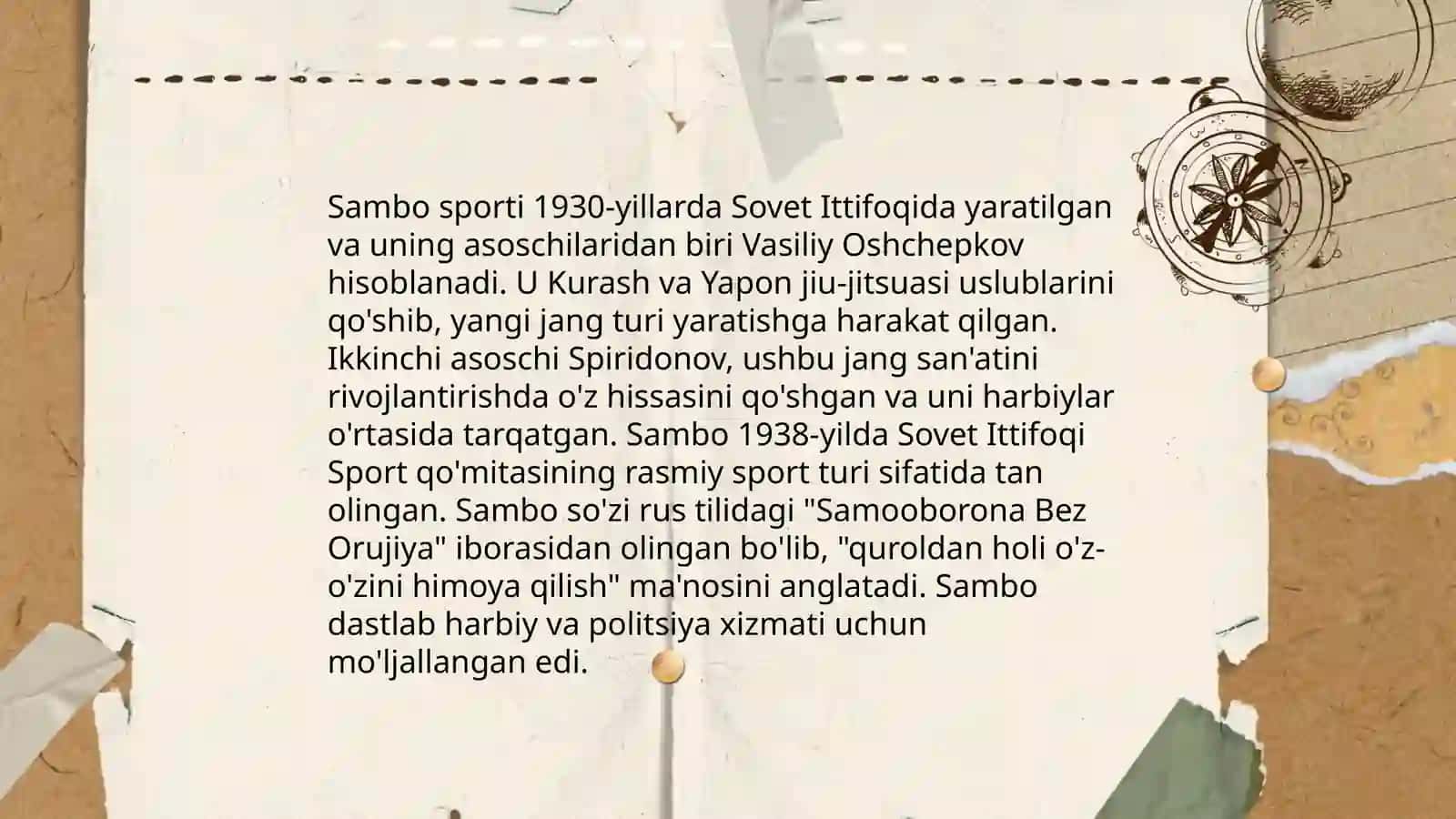 Sambo tarixi 4