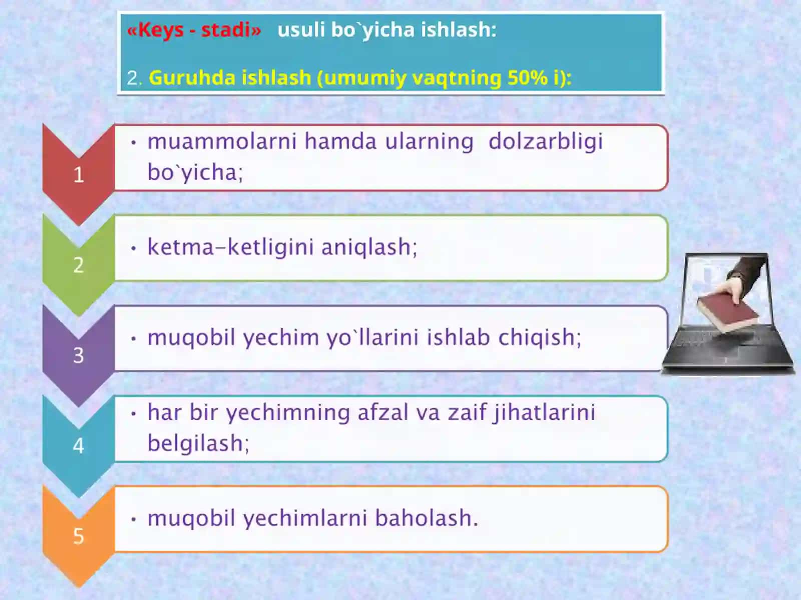 KEYS-STADI»usuli 4