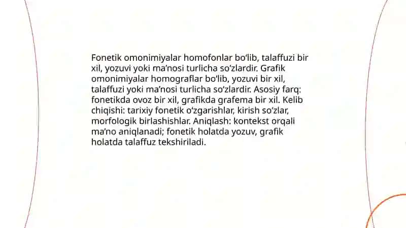 Omonimiyalar 4