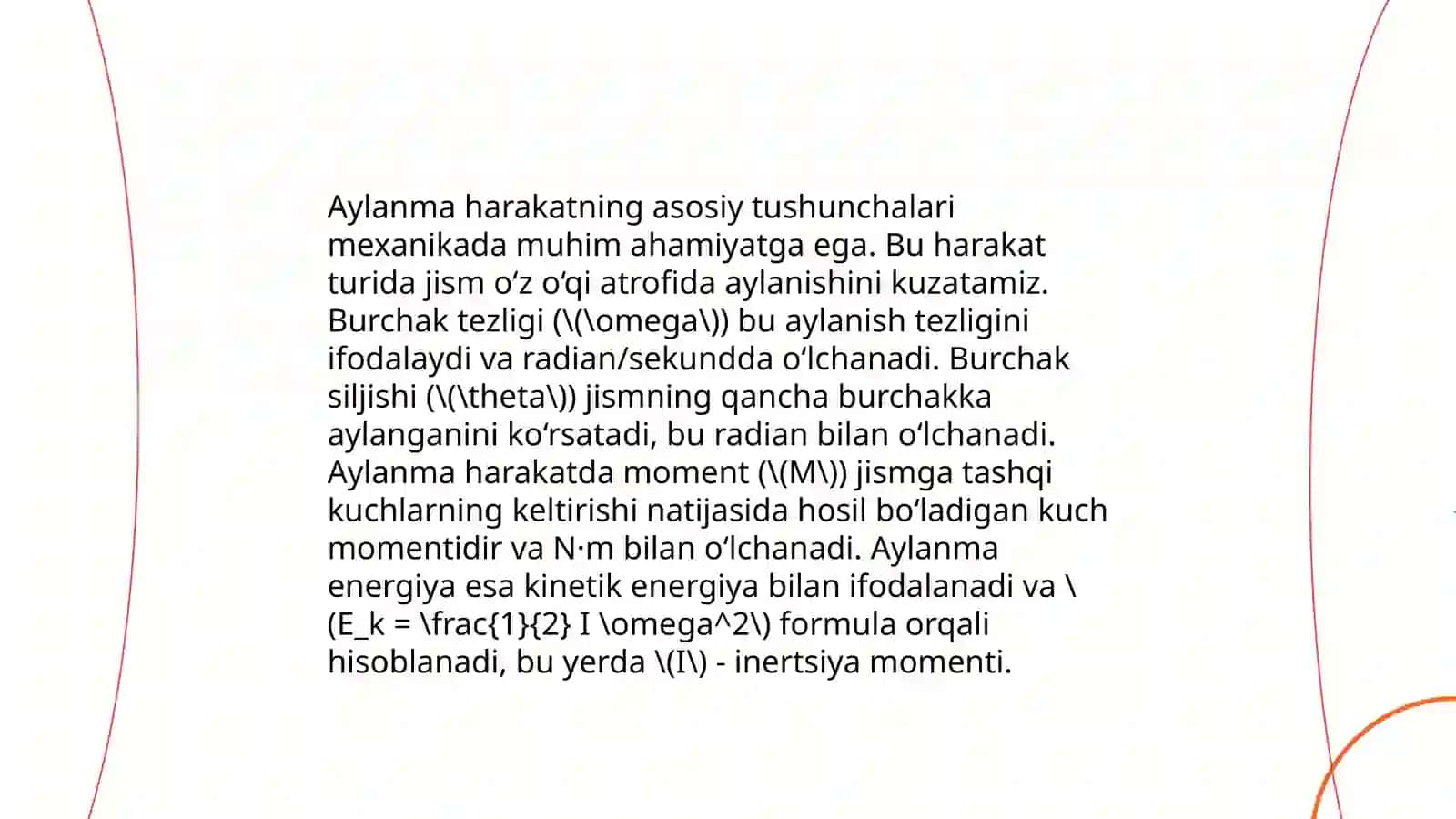 Aylanma Harakat 4