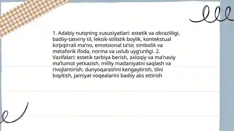 Adabiy nutq va uning uslublari 4