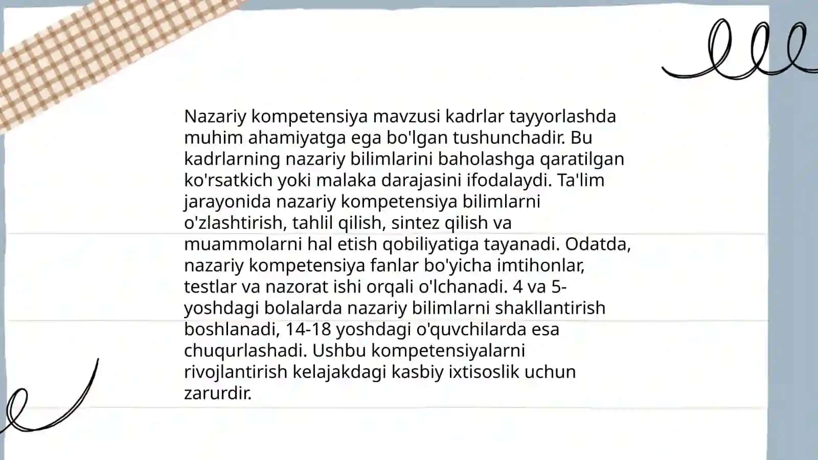 Kompetensiya turlari haqida 4