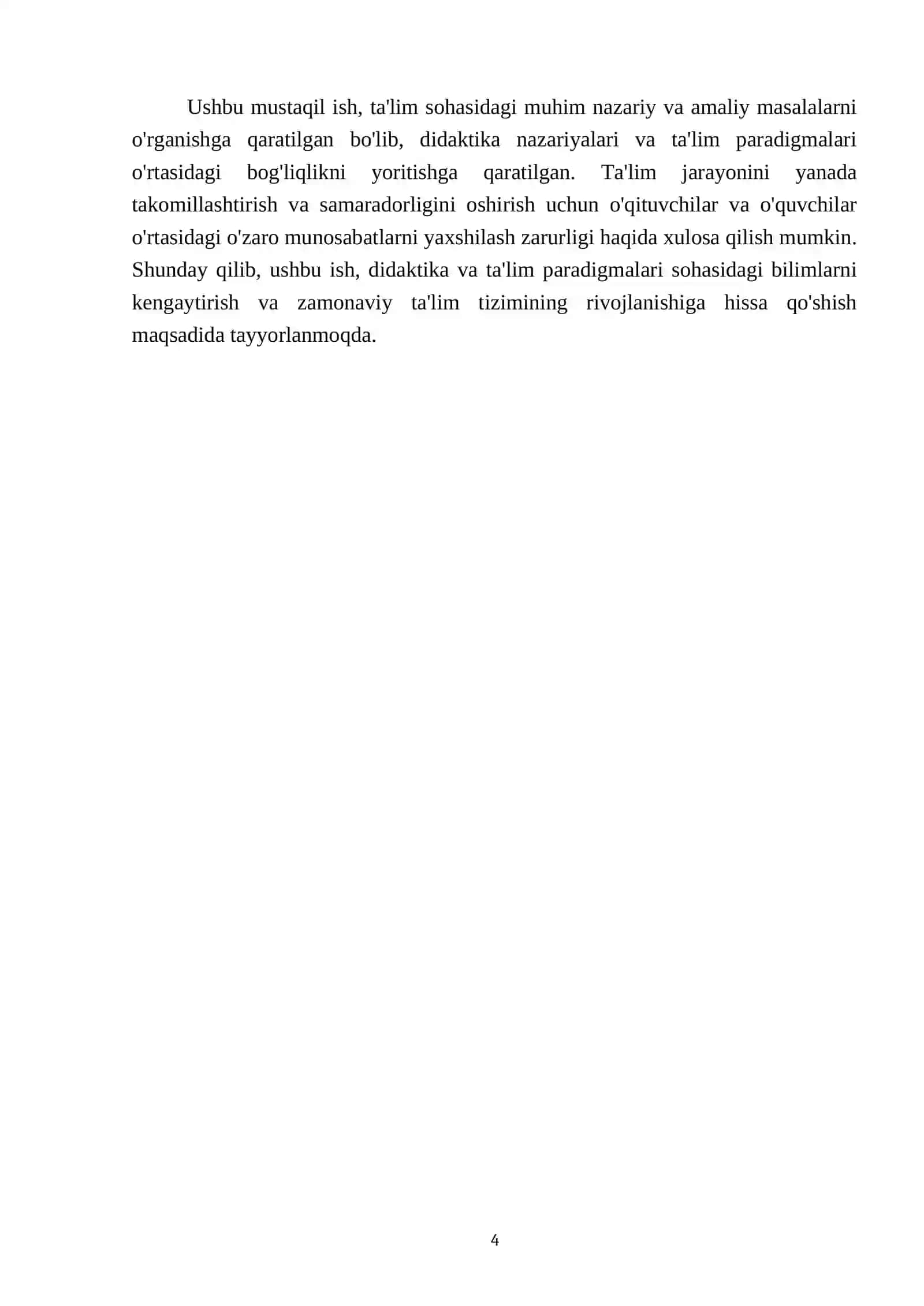 Didaktika nazariyalari and talim paradigmalari 4