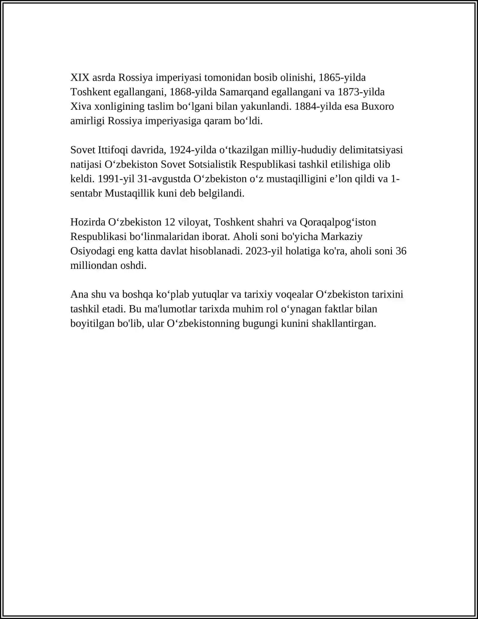 MENING VATANIM 4