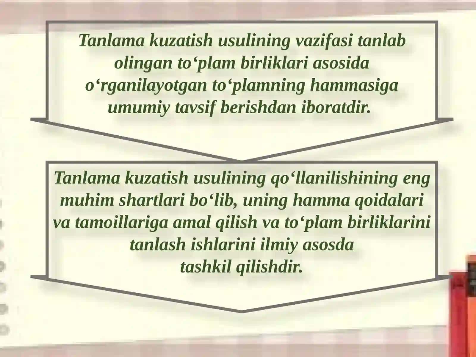 TANLAMA KUZATISH 4