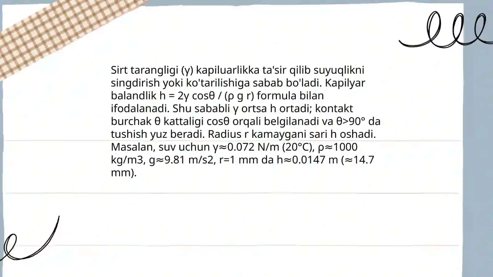 Kapiluarlik hodisasi 4