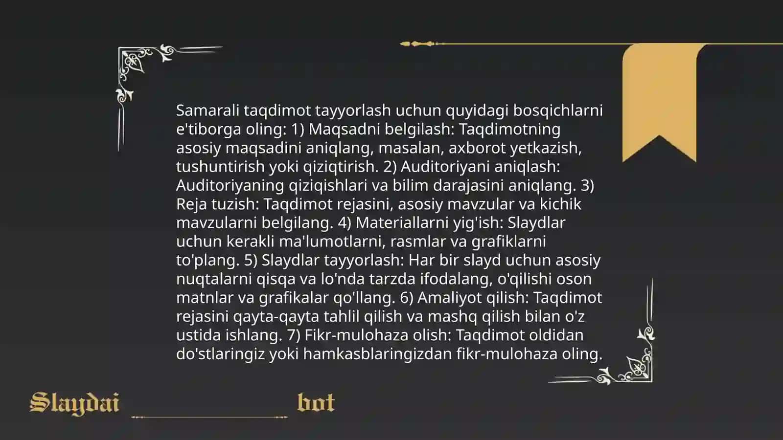 Taqdimot Dasturlari 4