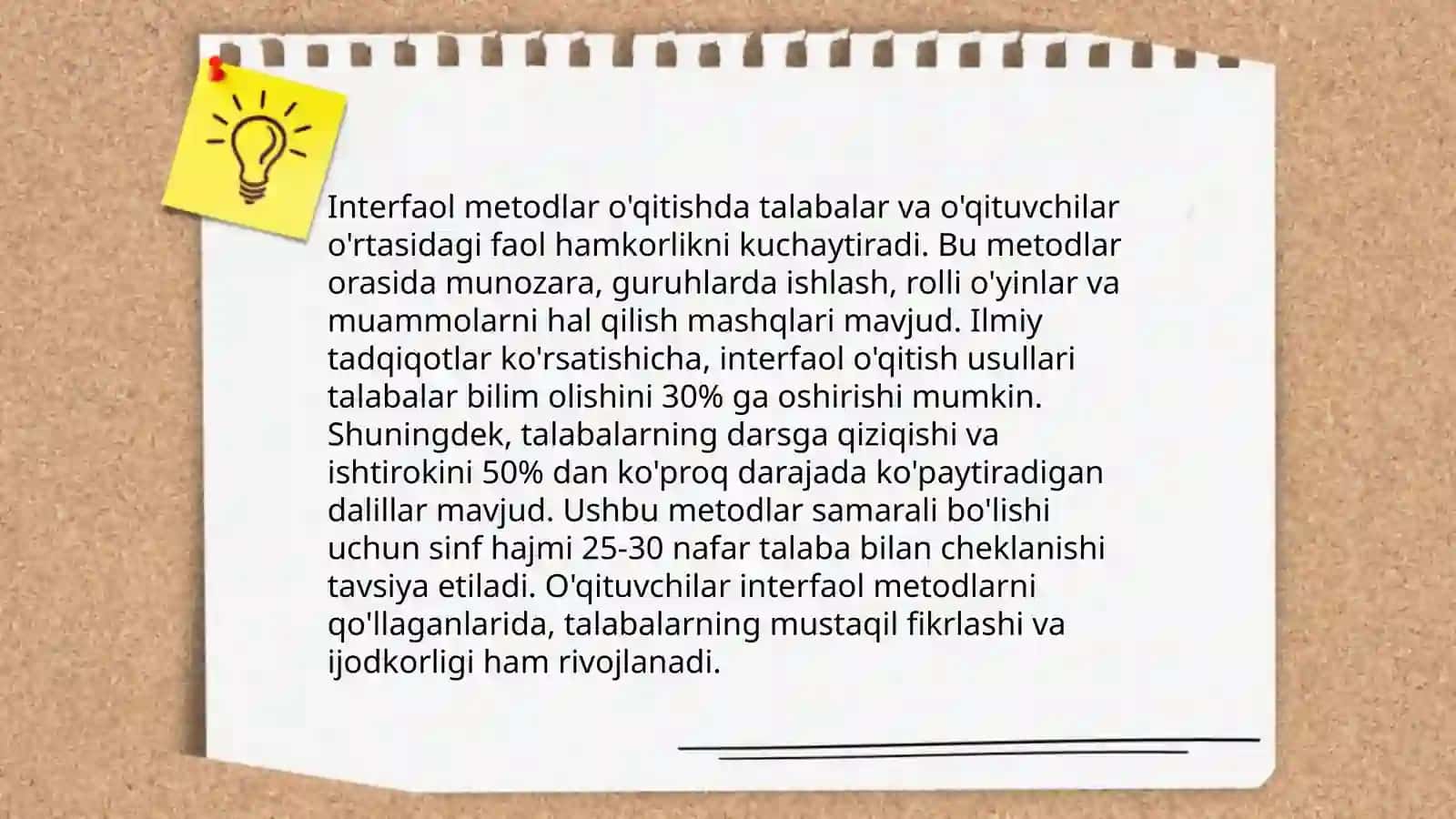 Mutaxassislik fanini o'qitish metodikasi fanini o'qitish tamoyillari va metodlari 4