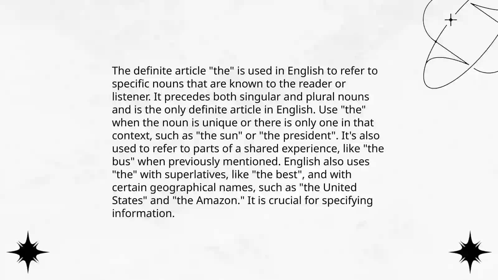 General guidelines for article usege 4