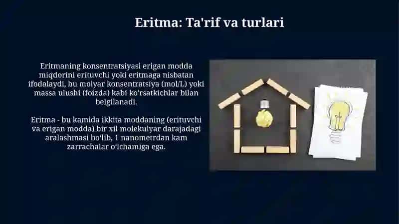 Eritma va uning hossalari va malumotlar 4