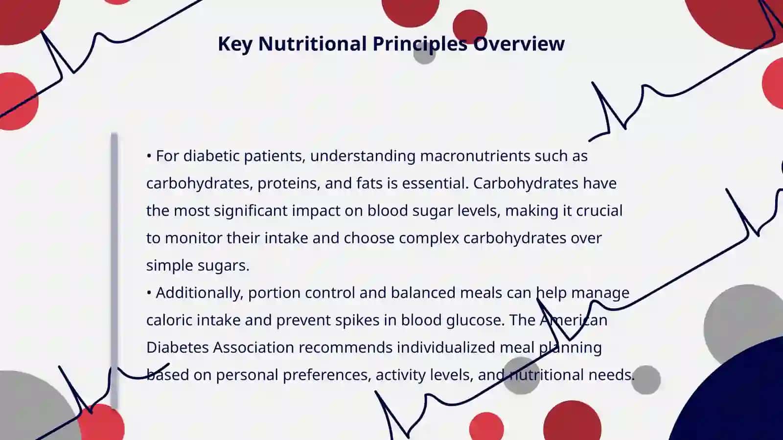 Make a healthy eting plan for diebetic patient 4