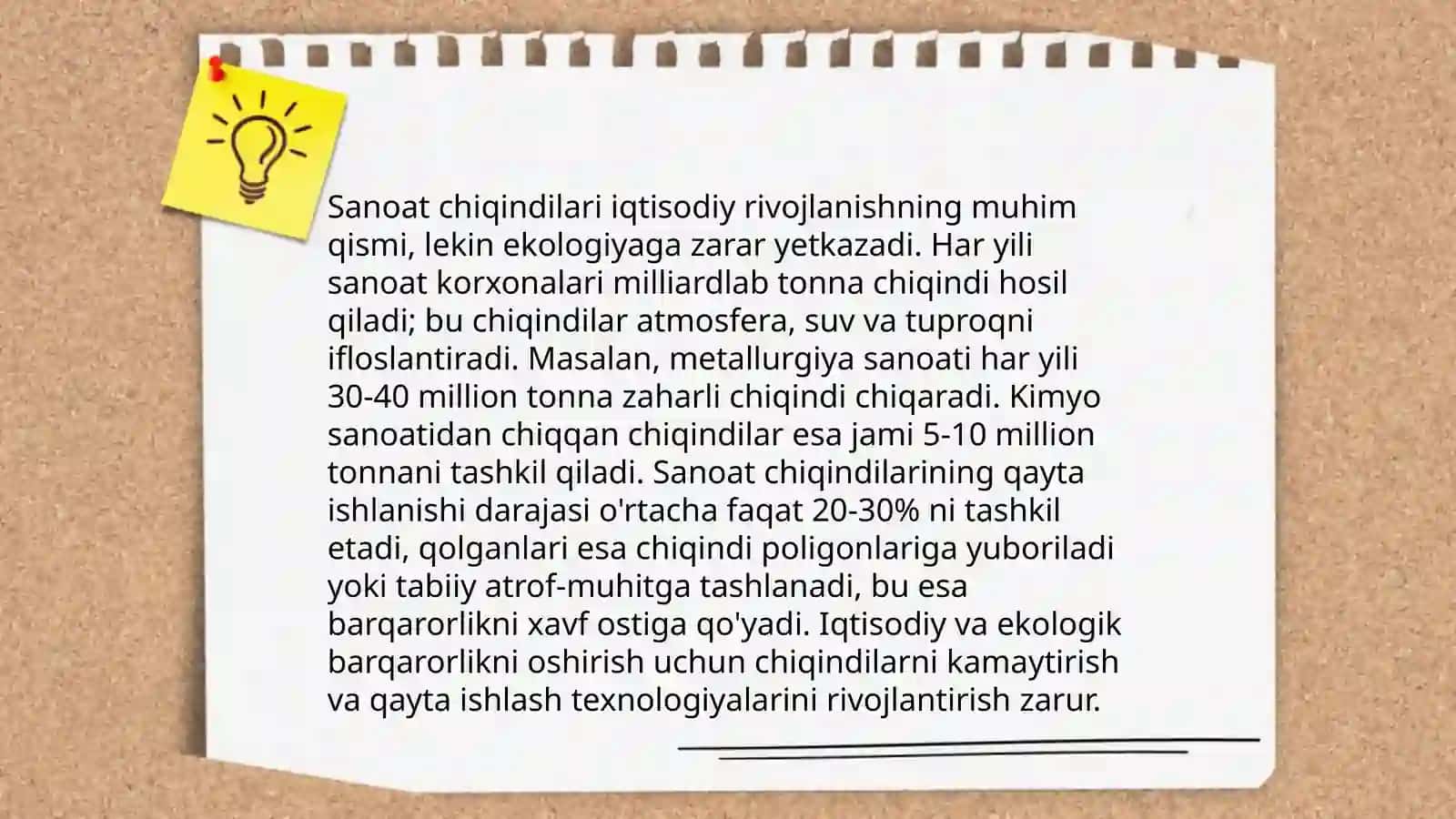 Atmosferani muhofaza qilish muammolari 4