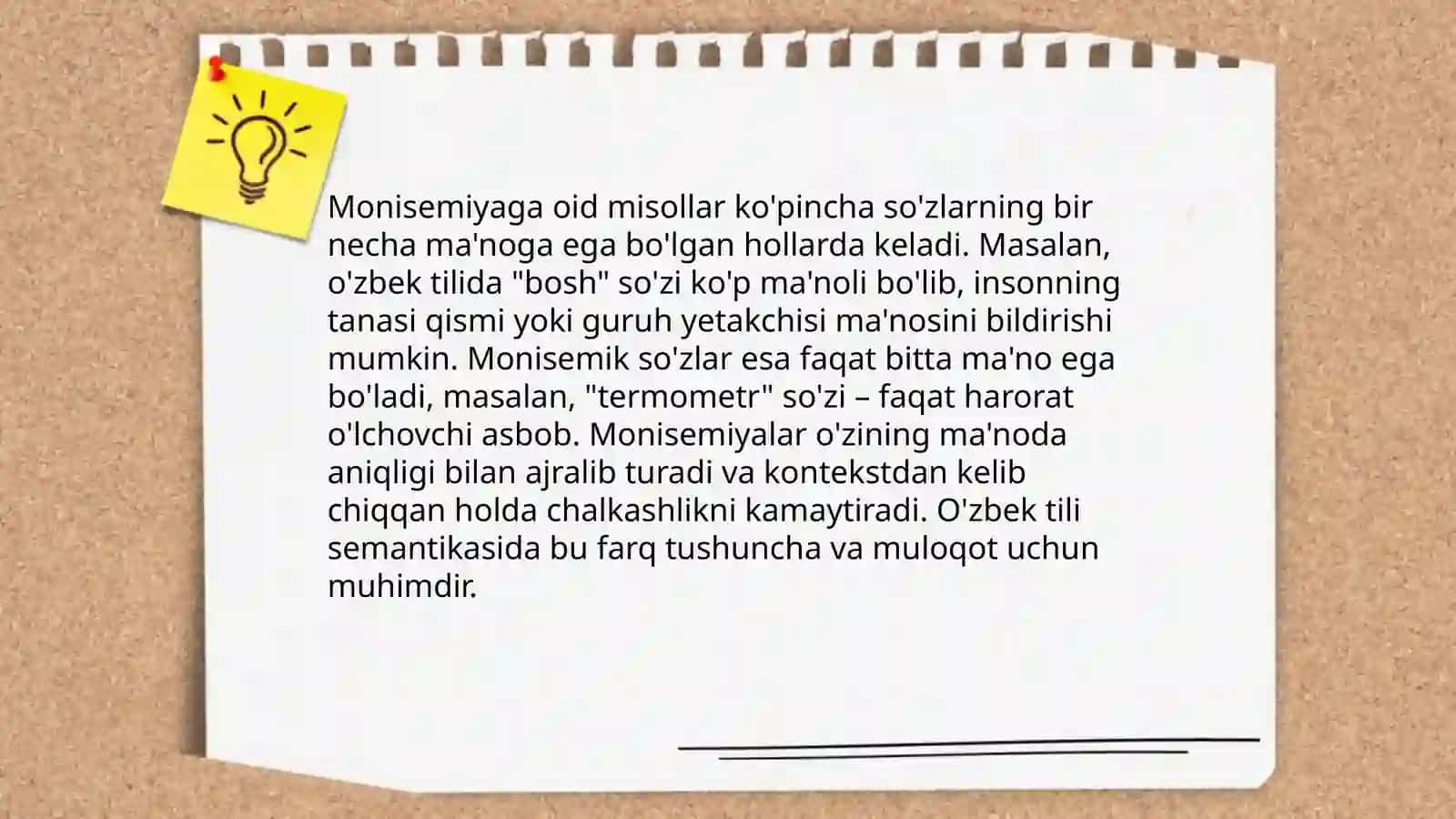 Monisemiya va polisemiya 4