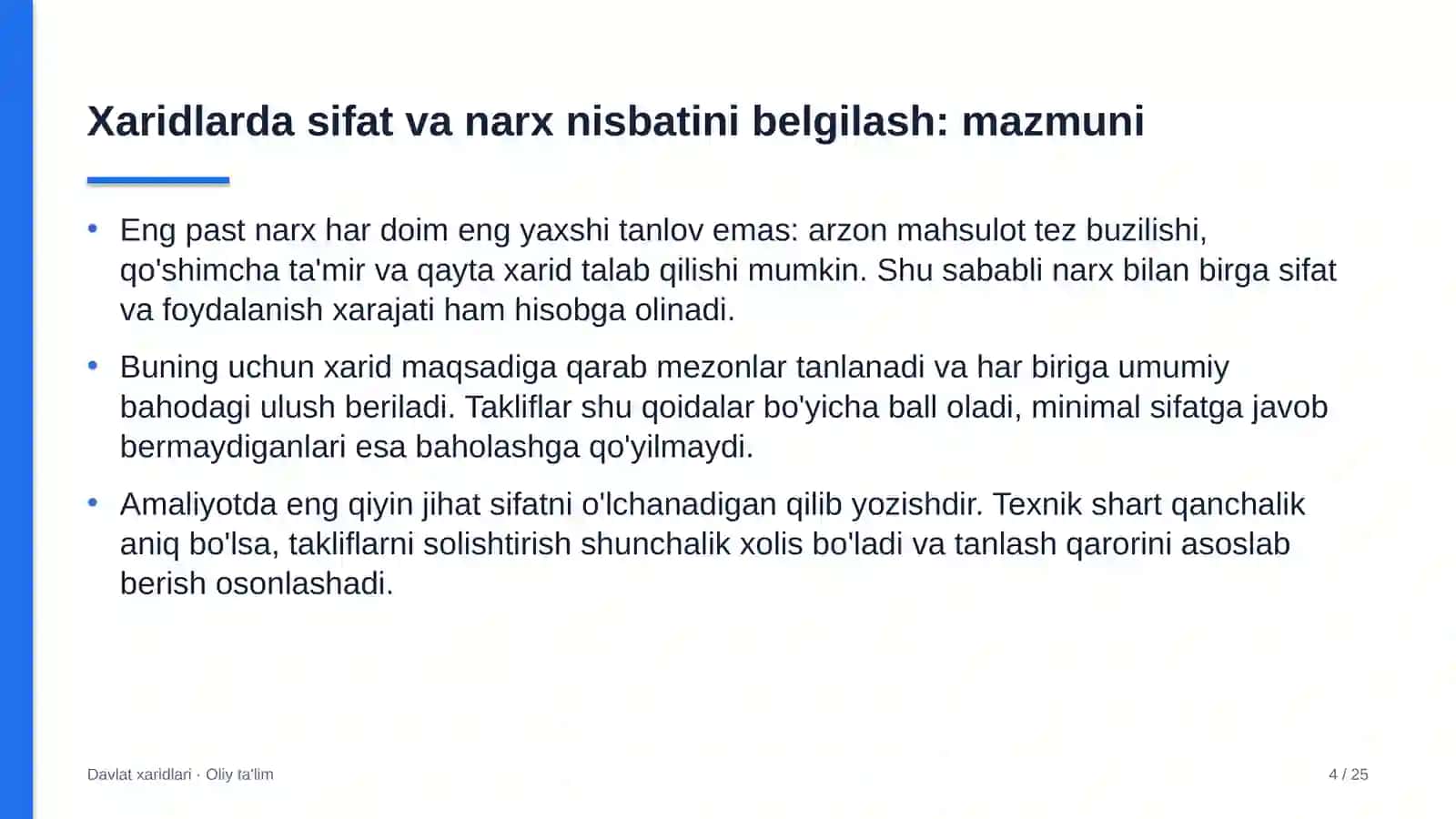 matbaa korxonalarida xaridlarda sifat va narx nisbatini belgilash 2094 4