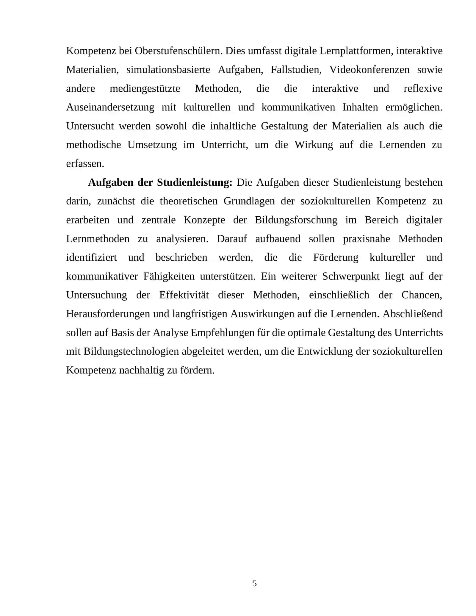 DIE BEDEUTUNG VON BILDUNGSTECHNOLOGIEN FÜR DIE ENTWICKLUNG DER SOZIOKULTURELLEN KOMPETENZ VON SEKUNDARSCHÜLERN (AM BEISPIEL VON OBERSTUFENSCHÜLERN) 4