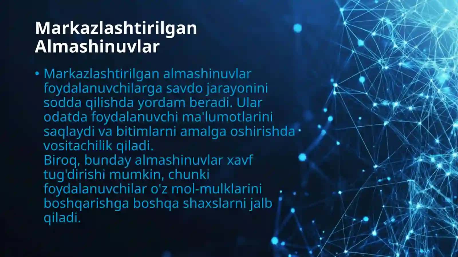Kripto almashinuvlar 4