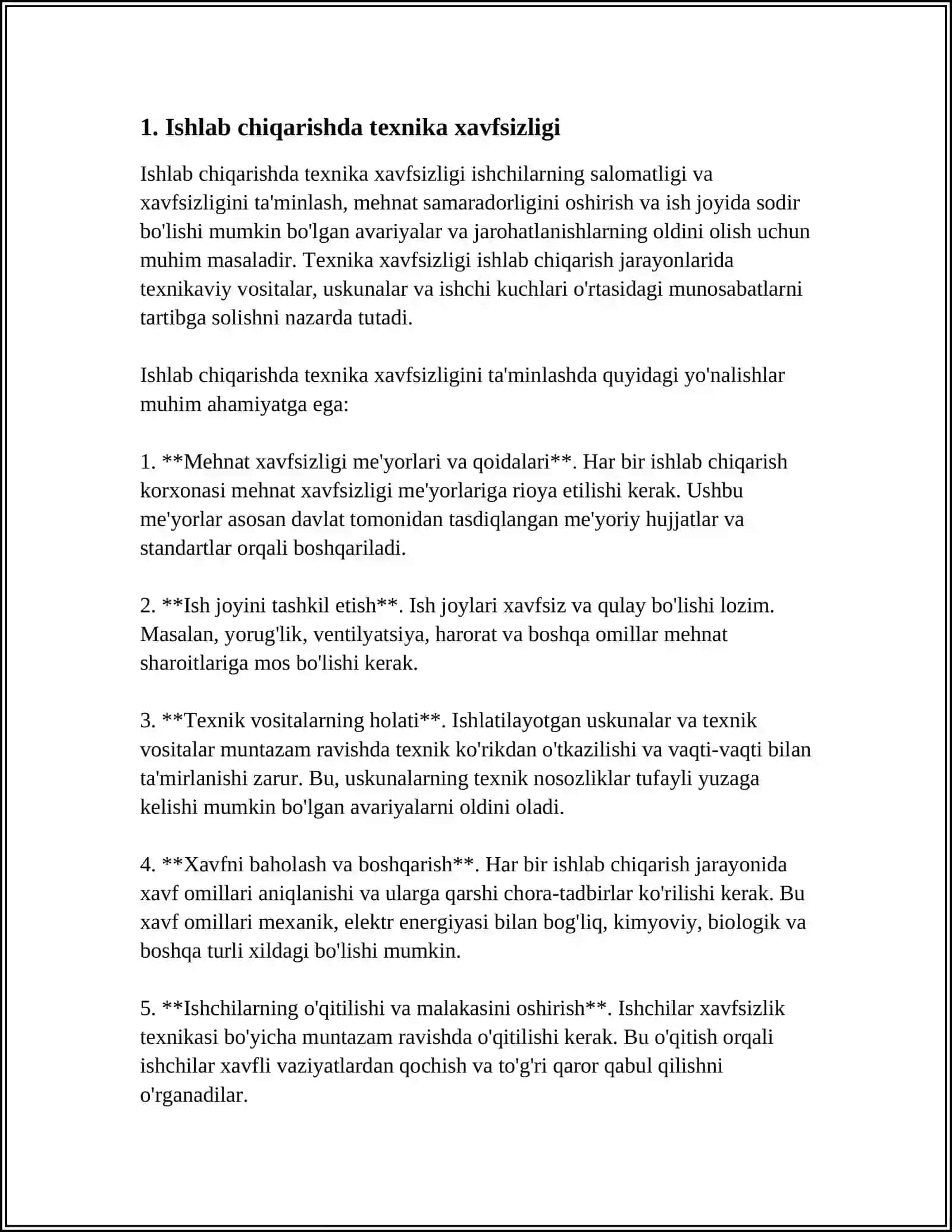 PORTLATISH ISHLARINI TASHKILLASHTIRISH VA TEXNIKA XAVFSIZLIGI 4