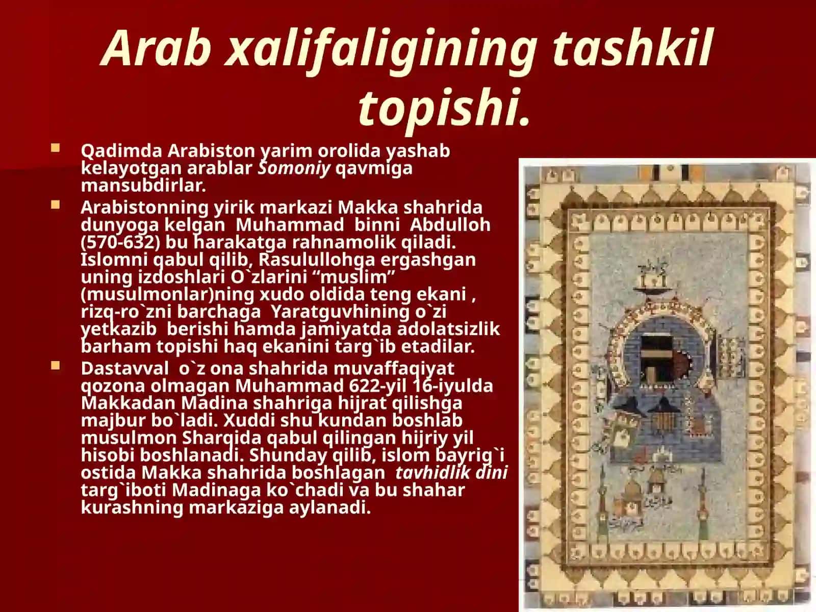 Arab xalifaligi madaniyati 4