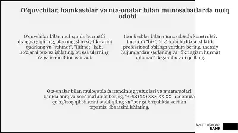 O’QITUVCHINING NUTQ ODOBI 4