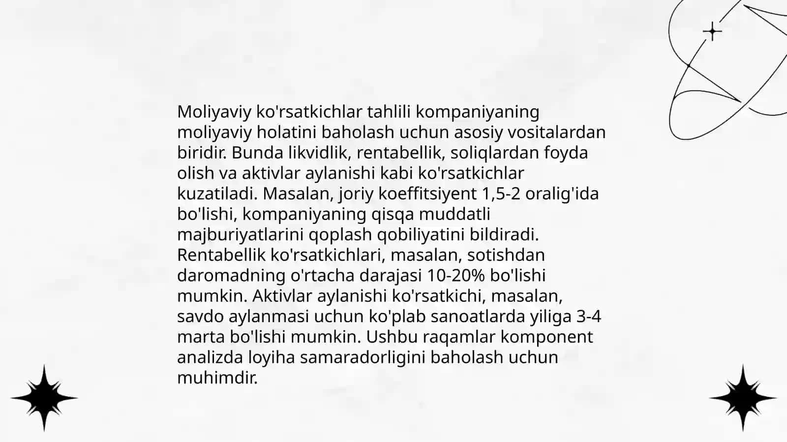 Boshqaruv samaradorligini baholash 4