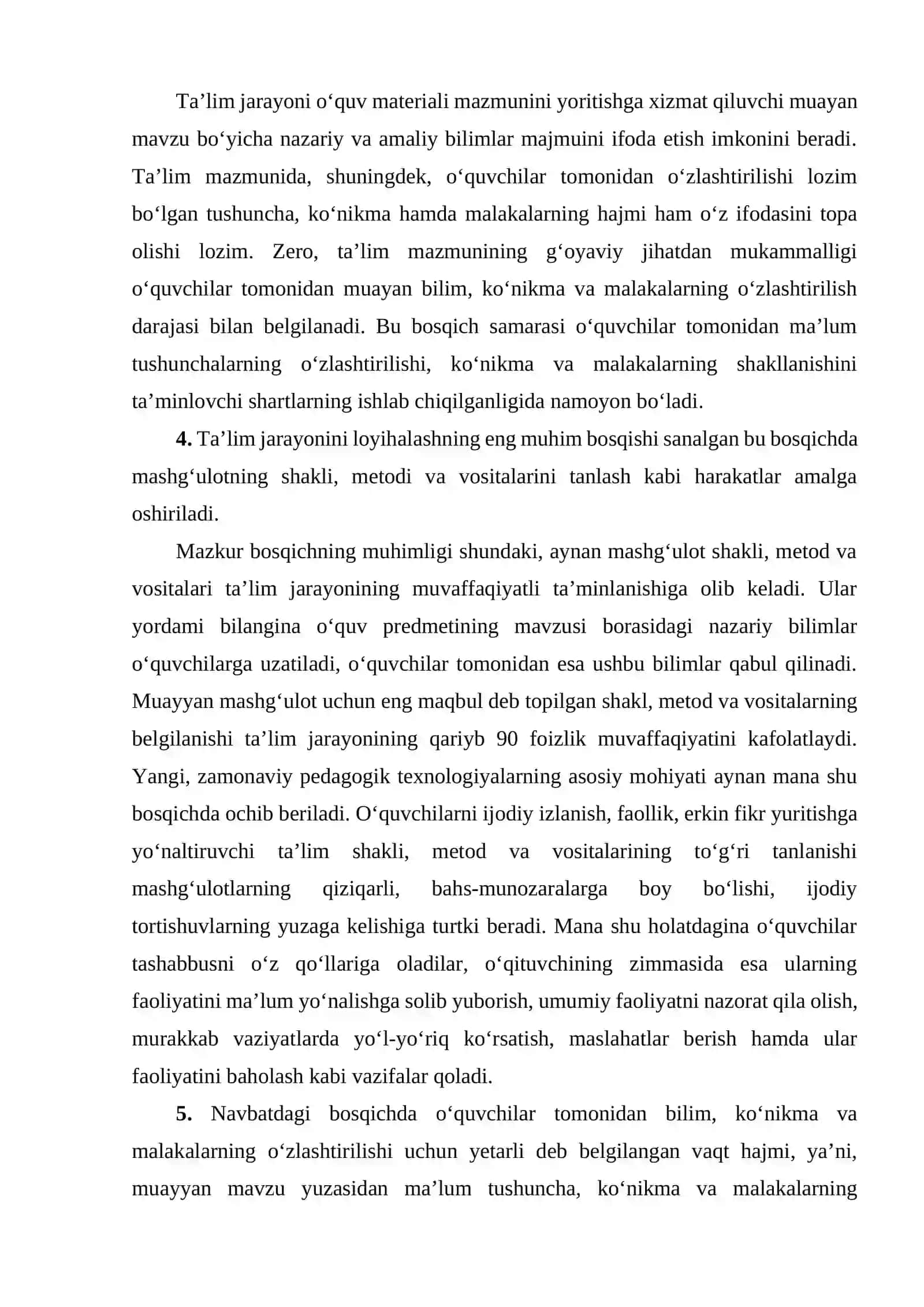 Interfaol metotlar va ularning tavsifi 4
