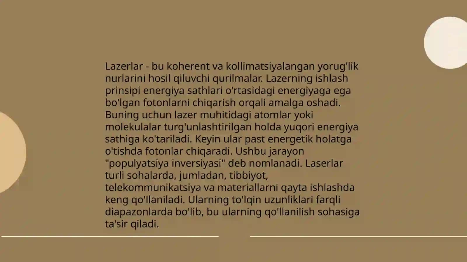 Lazerni kashf etilish tarixi 4