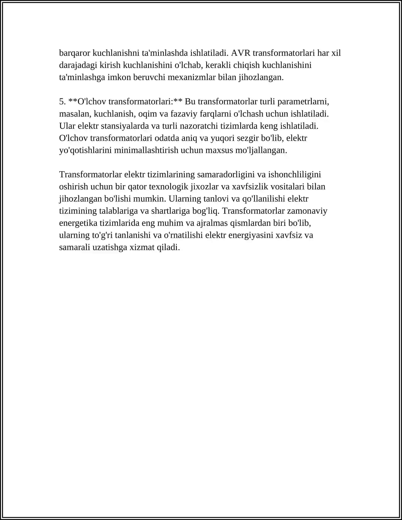 TRANSFORMATORLAR 4
