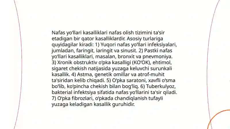 Nafas olish 1 tizimi 4