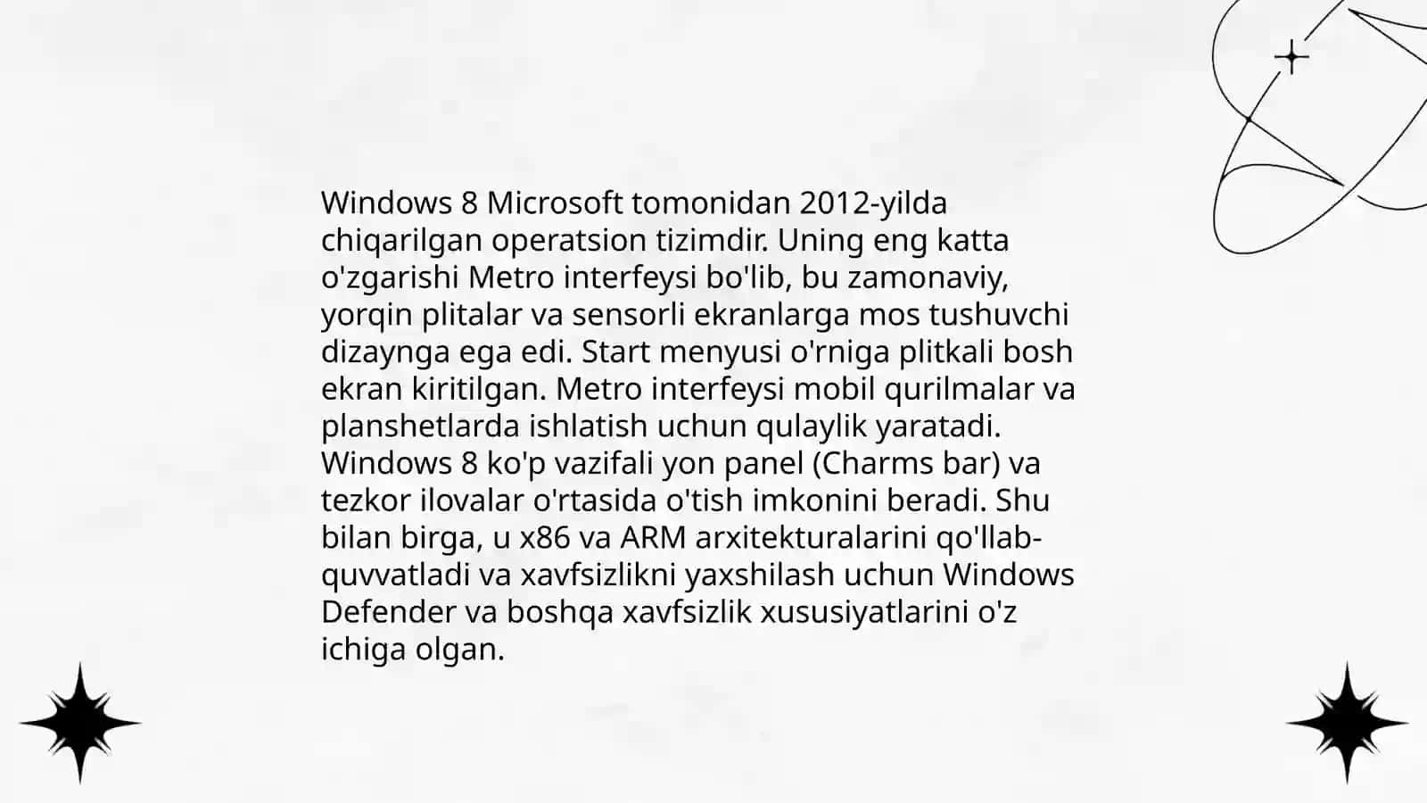 Microsoft Windows 7,8,10 operatsion tizimlari 4