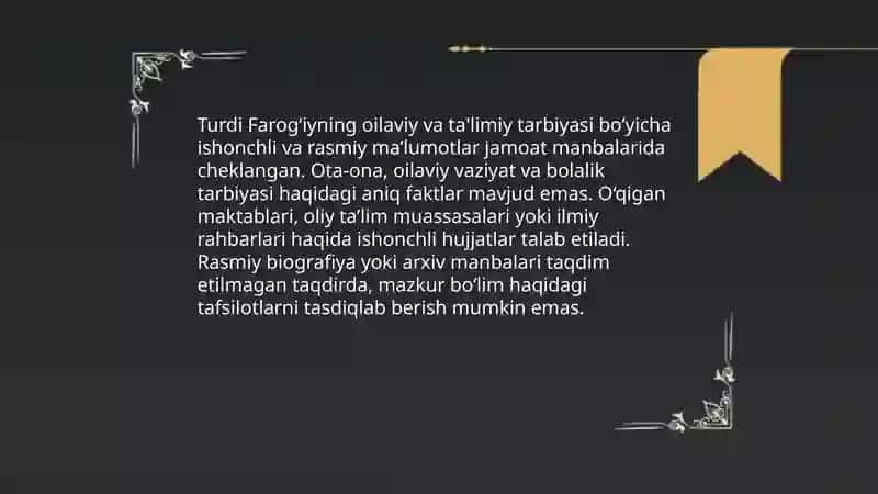 Turdi Farogʻiy hayoti va ijodi 4