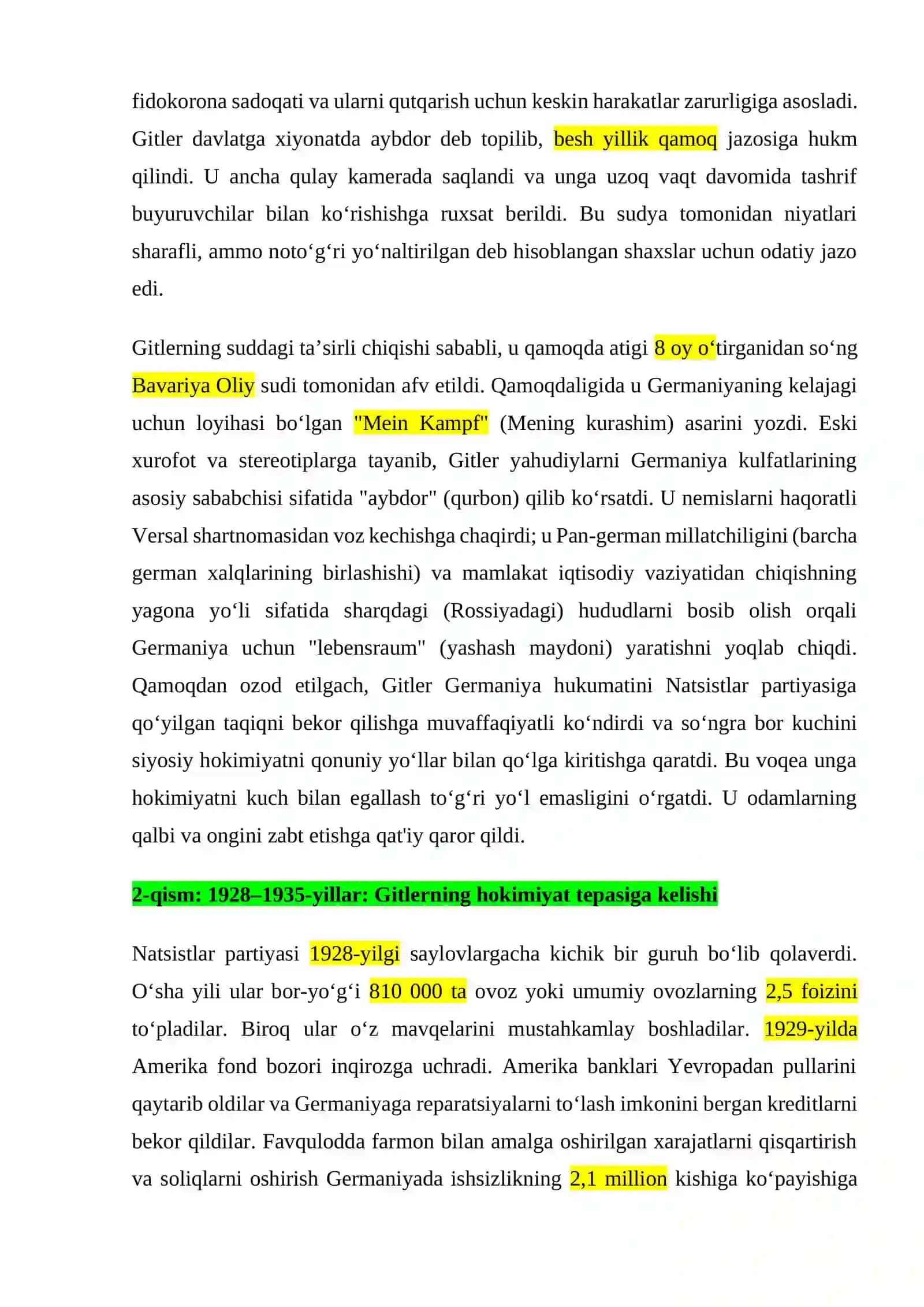 Gitler va urushga yo'l: Germaniya: 1919-1939 4