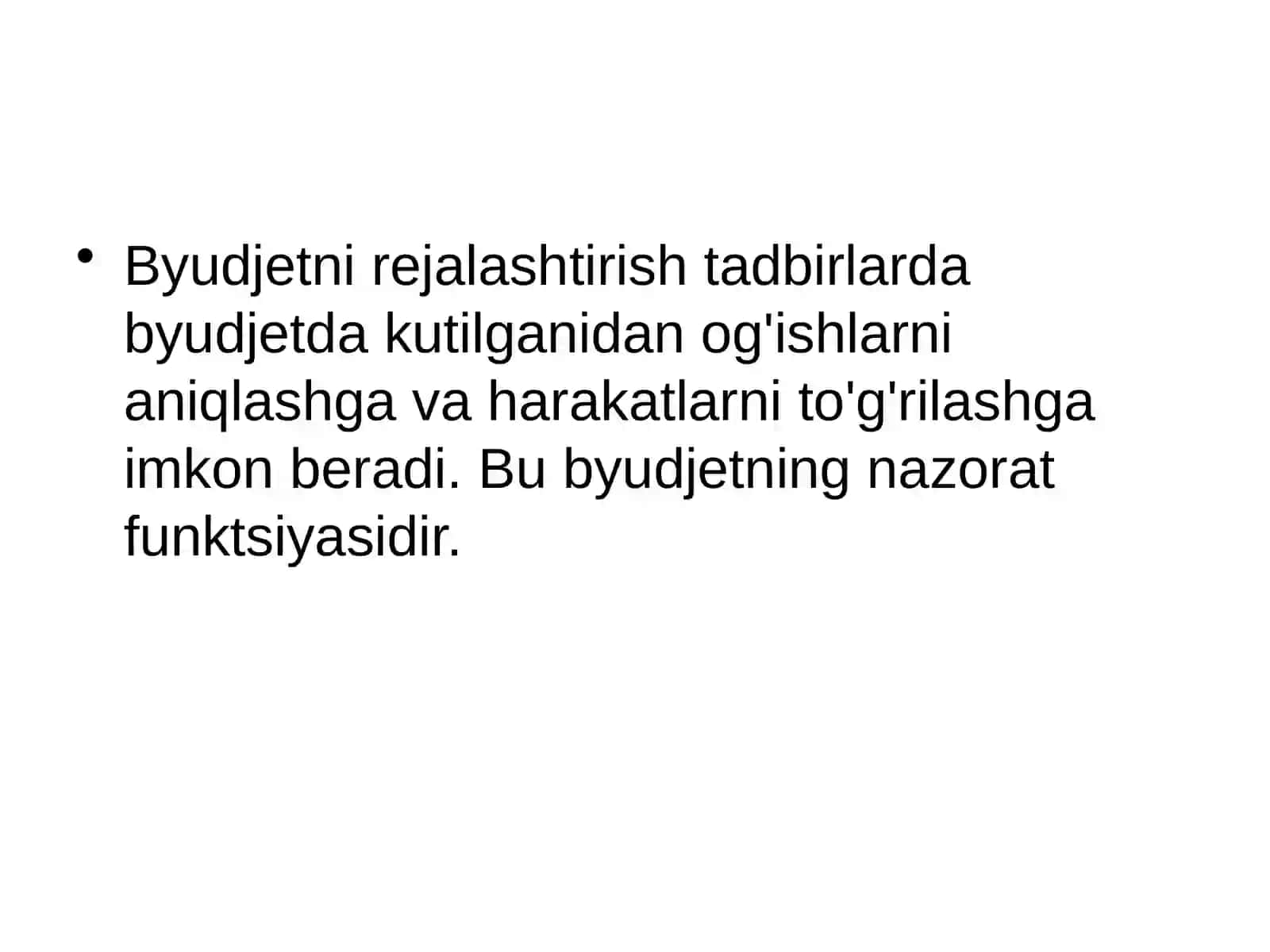 Byudjetni rejalashtirish 4