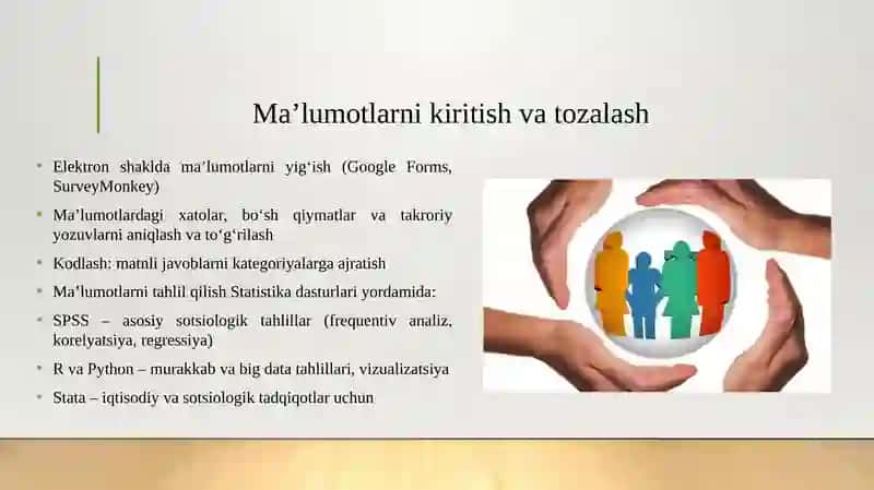 Sоtsiоlоgik mа’lumоtlаrni zаmоnаviy usullаrdа hisоblаsh 4
