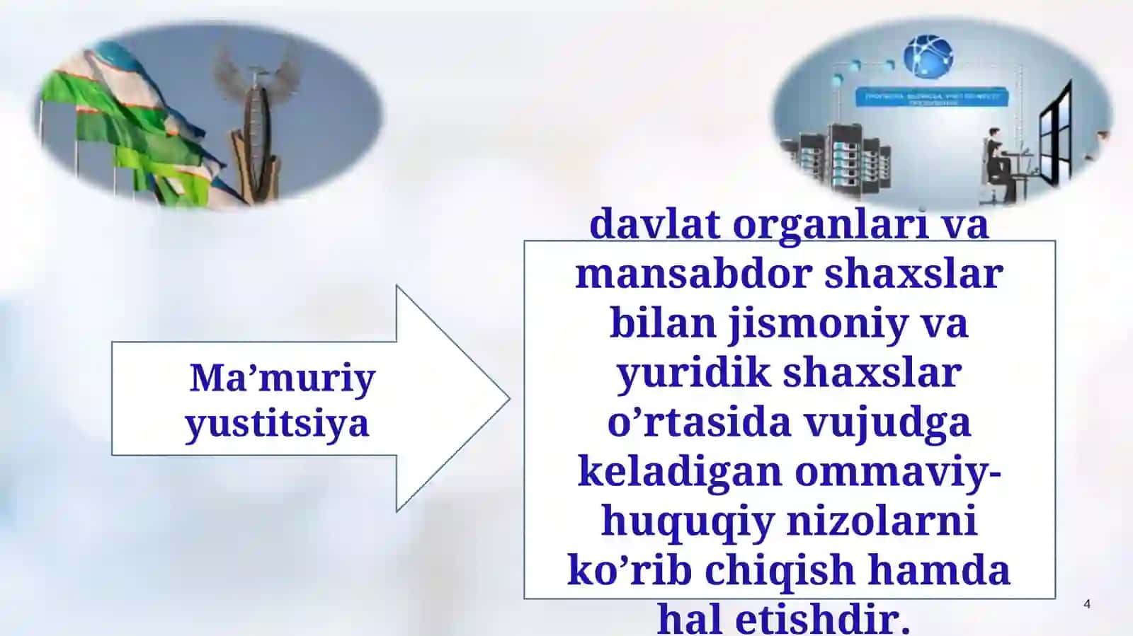 Ma’muriy yustitsiya 4