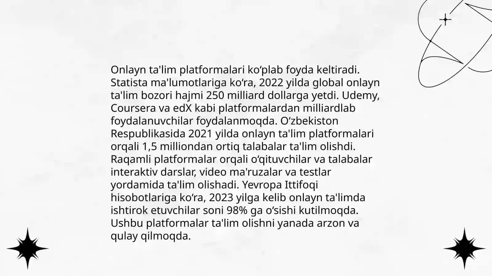 Ta'lim jarayonini tashkil etishda internet xizmatlaridan foydalanish 4