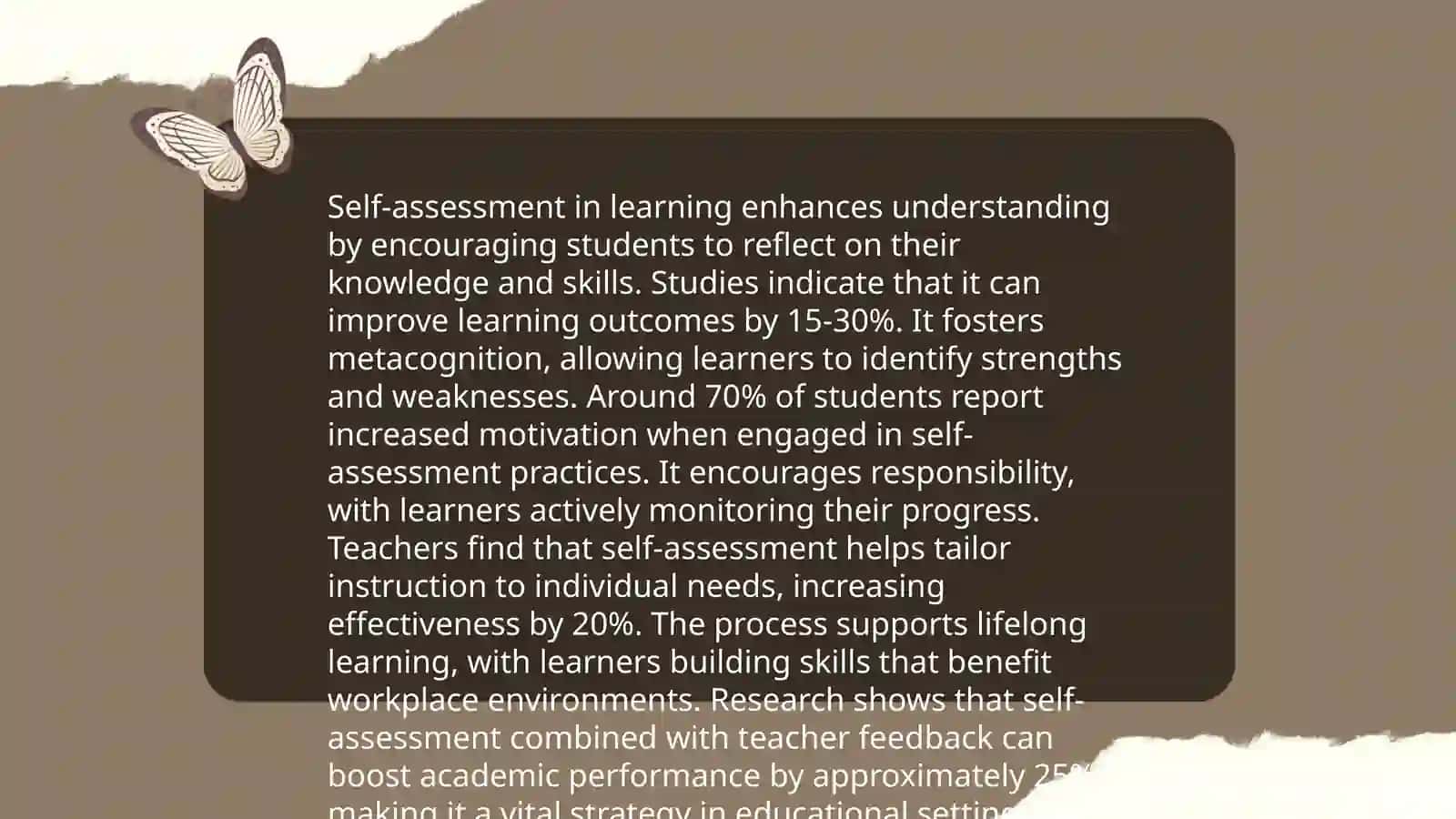 Learning self assessment skills 4